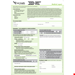 Legal Report example document template
