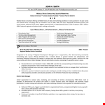 Medical Device Sales Resume example document template 