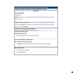 Free Babysitter Information Sheet example document template