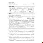 Computer Engineering Resume Pdf example document template