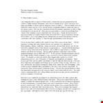 Reference Letter Sample For Student example document template