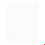 Ledger Graph Paper Template example document template