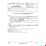 Divorce Papers Template | Spouse, Husband, Debts example document template