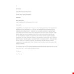 Teacher Job Application Letter example document template