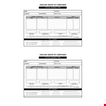 Official Business Form Template example document template