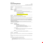 Informal Meeting Minutes Sample - Working with Stephen example document template