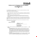 Health Plan Administrative Services Agreement Template example document template 