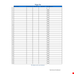 Sign In Sheet Template - Easily Customize for Patient Check-Ins example document template 