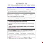 Effective Performance Review Examples & Tips for Employee Evaluation example document template