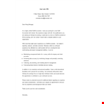 Staff Accountant Job Application Letter example document template