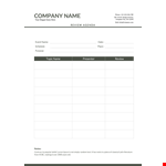 Review Agenda Sample A example document template