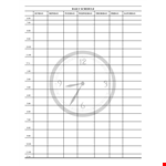 Download Daily Planner Template - Get Organized Today | TidyForms example document template