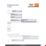Resignation Letter Format Due to Personal Reasons - Toronto example document template