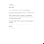 Termination Notice Due To Inefficiency And Sexual Harassment example document template