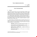 Project Development: Achieving Objectives through Effective Implementation example document template