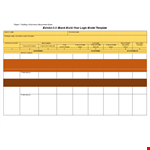 Logic Model Template: Create Effective Goals, Outcomes, and Outputs example document template