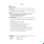 Fresher Core Java Resume example document template