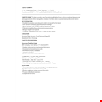 No Experience Receptionist Curriculum Vitae example document template 