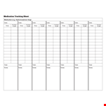 Track Your Medications Easily - Sample Medication Tracking Software example document template