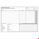 Project Time Sheet example document template