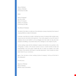 Retirement Announcement Template for Company - Address & Contact | Notify Retiree example document template 