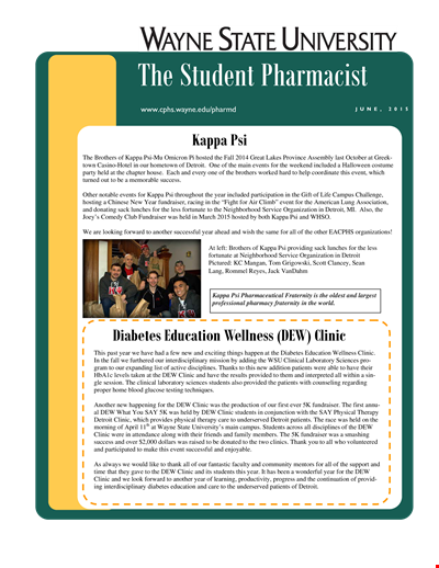 PharmD Newsletter: The Latest Updates and Insights for Pharmacy Students and Programs