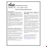 Faculty Job Recommendation Letter example document template