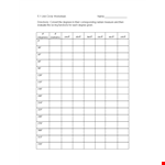 Unit Circle Chart example document template