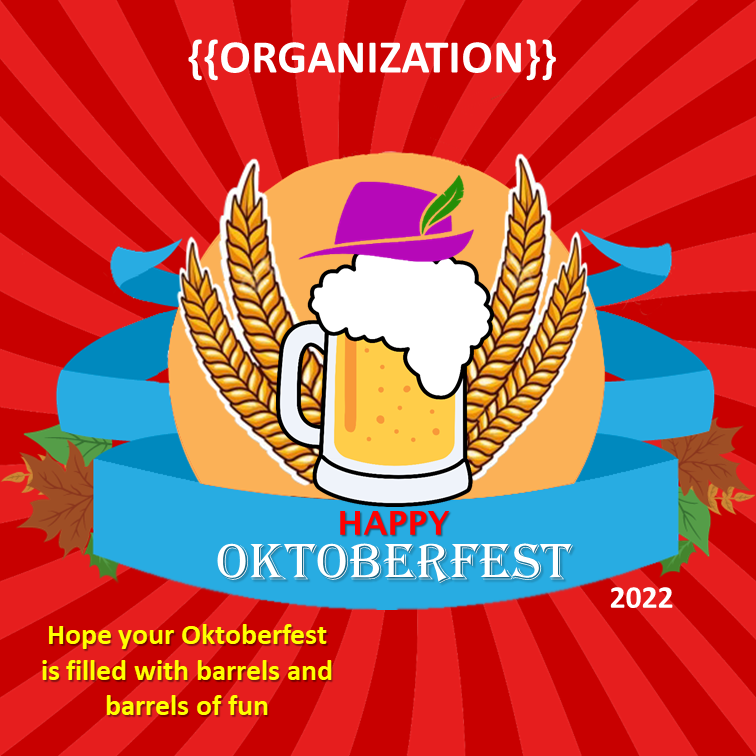 oktoberfest social post example