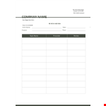 Review Agenda Template example document template