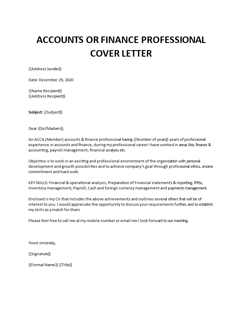 senior auditor cover letter example