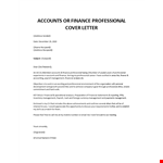 Senior auditor cover letter example example document template
