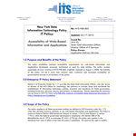 Nys P Memo example document template 