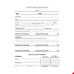 Get Your Permission Slip Signed by Parent/Guardian - Easy and Convenient | Phone-Friendly example document template