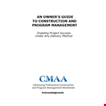 Construction Management To Do List Template example document template