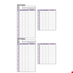 Newborn Twin Schedule Template example document template