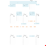 Download Seating Chart Template - Organize Tables with Ease | TidyForms example document template