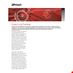 Track Project Costs with Our Cost Tracking Template example document template 