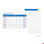 Monthly Calendar Pages - Plan and Organize with our Monthly Calendar Pages! example document template