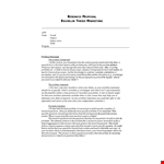 Customizable Research Proposal Template for Specific Questions and Problems example document template