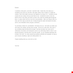 Create the Perfect Love Letter with Our Template - Everything You Need in One Place example document template