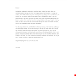 Create the Perfect Love Letter with Our Template - Everything You Need in One Place example document template 