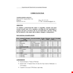 Experienced Chartered Accountant Resume example document template