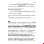 Part Time Faculty Appointment Letter example document template