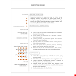 Babysitting Resume example document template