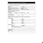 Apply for Credit: Easy-to-Use Application Form | Company Name example document template
