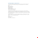 Employee Appointment Acceptance Letter Template example document template