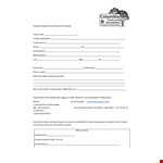 Request a Donation Form for Your Event - Please Support Us example document template 