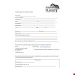 Request a Donation Form for Your Event - Please Support Us example document template