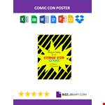 Comic-Con Poster example document template